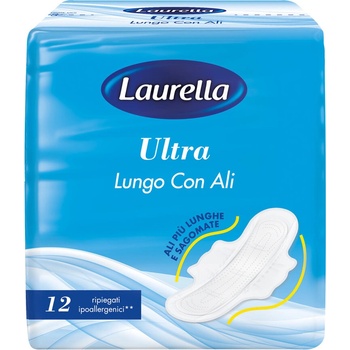 Laurella ултра дълга дамска превръзка с крилца 12бр (87654356)