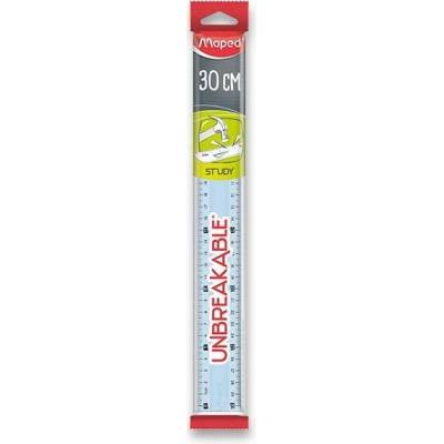 Maped Study Unbreakable 245610 pravítko 30 cm mix barev