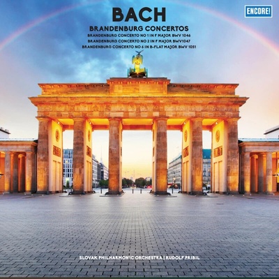 Bellevue Marathon Entertainment Bach Brandenburg Concertos LP