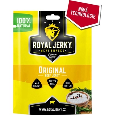 Royal Jerky vepřové česnek/parmazán 22 g – Zbozi.Blesk.cz