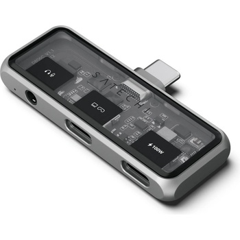 Satechi Mobile XR Hub with dual USB-C and Audio - Space Gray (ST-HXRAJM)