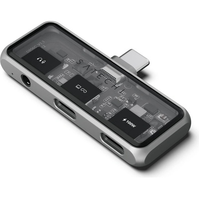 Satechi Mobile XR Hub with dual USB-C and Audio - Space Gray (ST-HXRAJM)