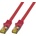 EFB Elektronik RJ45 Пач корда S-FTP, кат. 6A, LSZH, кат. 7 Raw cable, червена, EFB (0.50 м) (MK7001.0,5R)