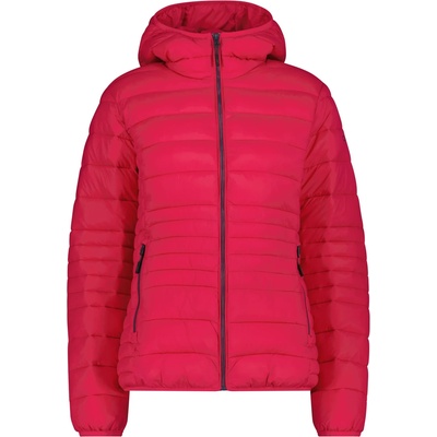 CMP Дамско поларено яке CMP Women's Down Jacket Fix Hood 35K4076 Synthetic jacket - Carminio - размер 42 (EU) (105-6201-0215)