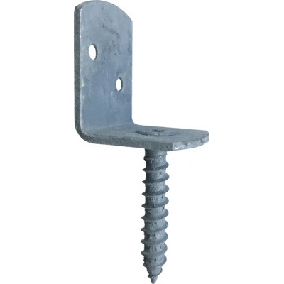 Držiak L plotových polí 38 x 30 x 32 mm, oceľ, žiarový pozink