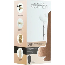 Naked Addiction Thrusting 7,5 Rechargeable thrusting 19 cm natural