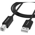 Wozinsky Кабел Wozinsky WKDDY4S USB-B - USB-A 480Mb/s 1 м - черен (WKDDY4S)