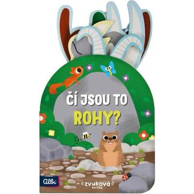 Albi Dětská zvuková pop-up kniha - Čí jsou to rohy?