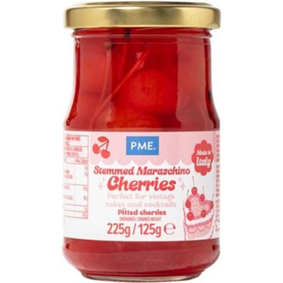 Koktejlové třešně se stopkou PME 225 g – Zboží Mobilmania