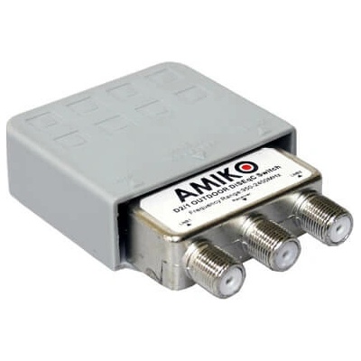 DiSEqC prepínač AMIKO 2/1 Premium outdoor
