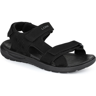 Loap Woten Pánske letné sandále SSM2296 čierna/dk.shadow