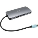 i-Tec USB-C Metal Nano Dock HDMI/VGA with LAN + Charger 100W C31NANOVGA100