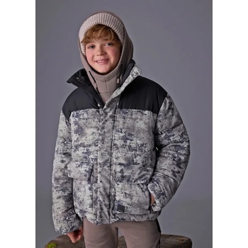 MAYORAL Зимно яке комбинирано в бежово-черен цвят за момче Mayoral