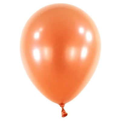 Amscan Balóniky latexové dekoratérske Standard oranžové 12 cm