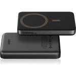 AUKEY PB-MS08 преносимо зарядно устройство 10 000 mAh Qi2, черно (PB-MS08 BK)