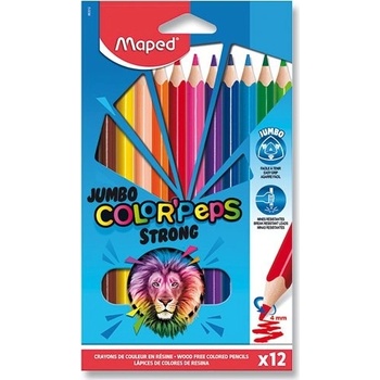 Maped 863312 Color'Peps Strong Jumbo 12 ks