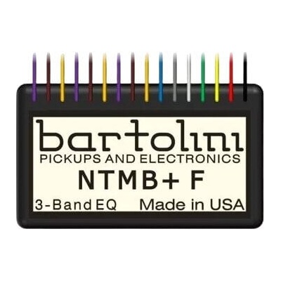 Bartolini NTMB+F 3-Band EQ Preamp Module Предусилвател и Rack усилвател