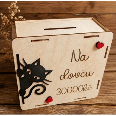 Dekorace z Řečice Škrtací pokladnička – Zboží Dáma