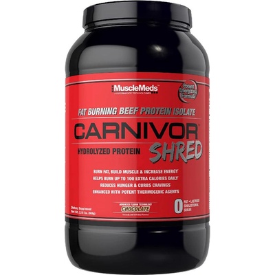 MuscleMeds Carnivor Shred 100 Beef Protein + Fat Burn 968 g