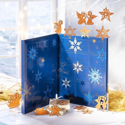 Weltbild Weltbild Adventný Nebeské vianočné ozdoby, sada 24 kusov