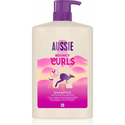 Aussie Bouncy Curls intenzívne hydratačný šampón pre vlnité a kučeravé vlasy 1000 ml