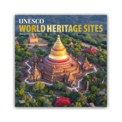 Browntrout Verlags GmbH Unesco World Heritage Sites - Unesco-Welterbestätten 2026 - 16-Monatskalender | BrownTrout Publishers Inc