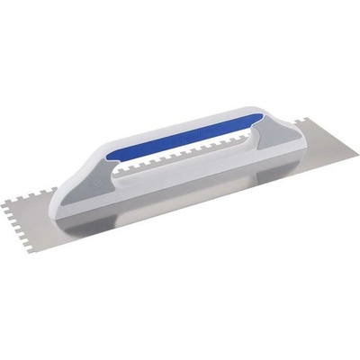 Nerezové zubové hladítko 480x130mm - zub E8 - 0253 KUBALA