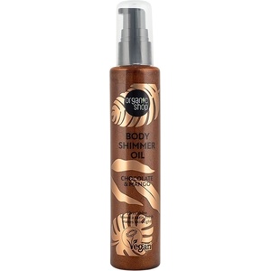 Organic Shop Блестящо масло за тяло Chocolate & Mango, 100 ml - baby