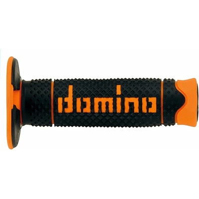 Domino gripy A260 offroad dĺžka 120 mm, čierno-oranžové