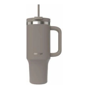 Contigo thermos bottle 1200 ml with handle and straw | Stainless Steel Insulated Thermal Drinking Bottle with Lid | Cools for 29 hours | Travel Mug | Thermo mug | | Inky cap - 2204456