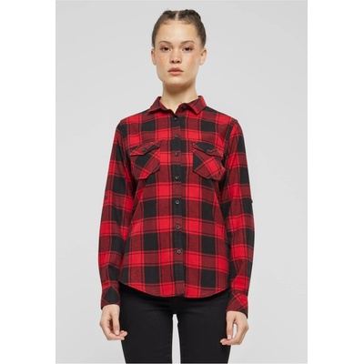 Brandit Amy Flanell Shirt Girls černá/červená