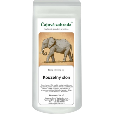 Čajová zahrada Kouzelný slon zelený ochucený čaj 0,5 kg