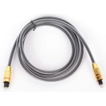 Royal Оптичен кабел Royal CABLE-623 HQ/1.5m, от Toslink(м) към Toslink(м), 1.5m, сребрист