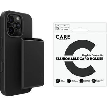 Image 1 of CARE by PanzerGlass Картодържател CARE by PanzerGlass, Fashionable Card Holder Apple iPhone, MagSafe - Черен