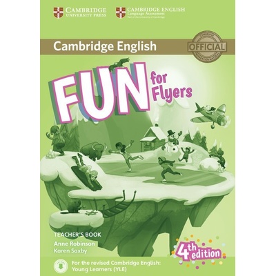 Fun for Flyers Teacher´s Book with Downloadable Audio, 4 ed.