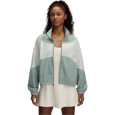 Under Armour Women's Rival Rain Anorak - Si Grn/Hd Grn