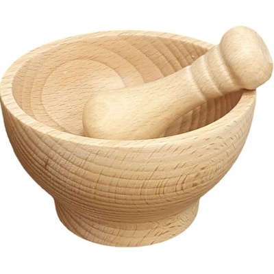 Dřevěný hmoždíř malý Crasher, 11 x 6 cm – Zboží Dáma