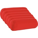vidaXL Калъфка за възглавница 6 pcs HEERLEN Червено Ø 15 x 40 см (923338)