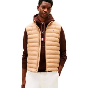 Tommy Hilfiger Елек Tommy hilfiger Packable Quilted vest - Beige (Coastal Taupe)