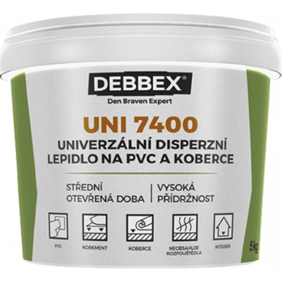 Den Braven Lepidlo disperzní univerzální na PVC a koberce UNI 7400 14 kg
