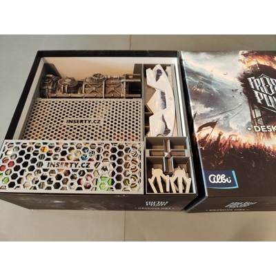 Frostpunk + Zoceleni mrazem + Dreadnought + Resources expansion Insert černý EN