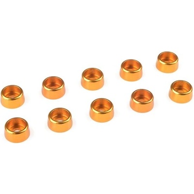 Revtec Подложка за цилиндрична глава M3/8mm алуминий златна (10)