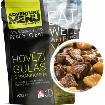 Adventure Menu Hovädzí guláš so zem. 400 g