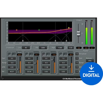 Waves C4 Multiband Compressor (Дигитален продукт)