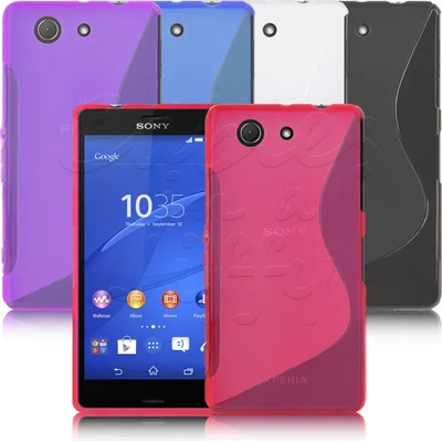Sony Xperia Z3 Compact Силиконов Калъф + Протектор и Стилус
