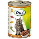 Dax Poultry с пилешко месо- Консервирана храна за котки 415гр