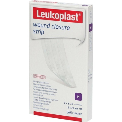 Leukoplast strip náplasťové stehy 3 x 75 mm