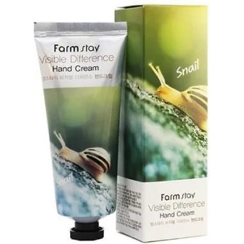 Farm Stay Крем за ръце със слуз от охлюви Farm Stay Visible Difference hand cream (Snail) 100ml