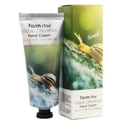 Farm Stay Крем за ръце със слуз от охлюви Farm Stay Visible Difference hand cream (Snail) 100ml