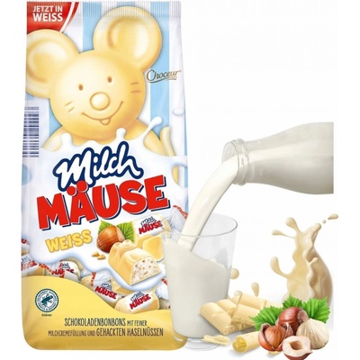 Choceur Milch Mäuse v bílé čokoládě 210 g